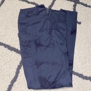 ALPHALETE LEGGINGS MARBLE SIZE M WORN ONCE!!